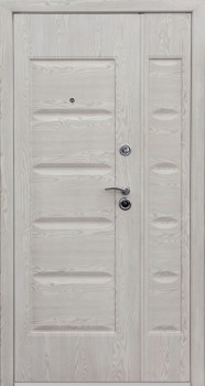 Двухстворчатая входная дверь ДВ-1244 с МДФ с двух сторон, цена 33 000  руб.