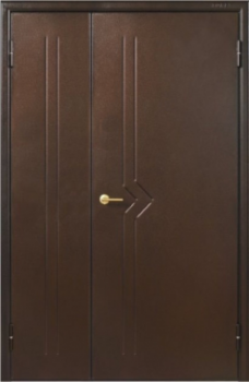Стальная подъездная дверь ПД-24 порошковое напыление, цена 35 700  руб.