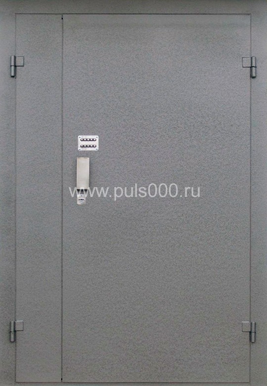 Металлическая подъездная дверь ПД-7 с порошковым напылением, цена 35 000  руб.