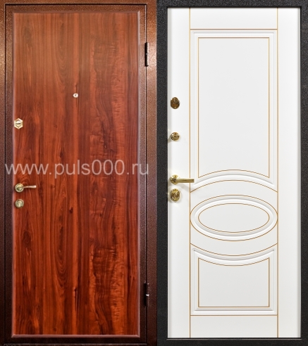 Металлическая дверь с ламинатом и МДФ LM-599, цена 36 000  руб.