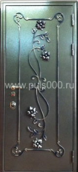 Железная уличная утеплённая дверь UL-918, цена 27 000  руб.