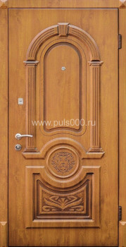 Металлическая уличная дверь UL-1185 утеплённая