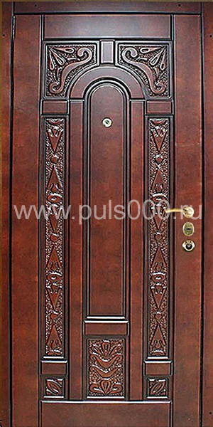 Металлическая уличная дверь UL-1194 с утеплением, цена 25 000  руб.