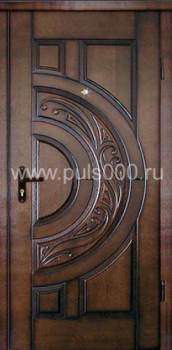 Стальная уличная дверь UL-1765 утеплённая