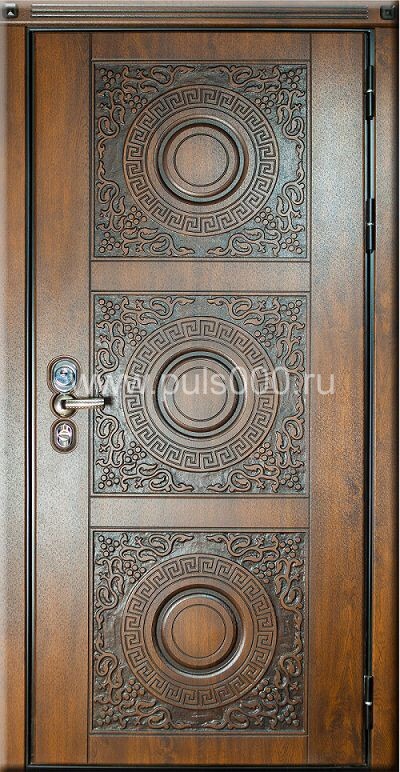 Металлическая уличная дверь UL-1769 с утеплителем, цена 30 000  руб.