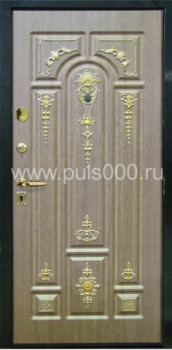 Металлическая уличная дверь UL-1771 утеплённая, цена 25 000  руб.