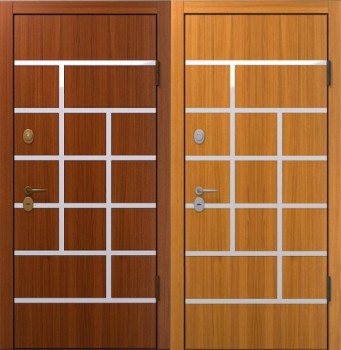 Входная дверь в квартиру металлическая FL-1011 ламинат, цена 27 675  руб.