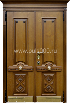 Эксклюзивная металлическая дверь с массивом EX-1677, цена 76 200  руб.