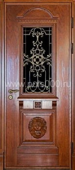 Входная эксклюзивная дверь с массивом EX-1678, цена 76 200  руб.