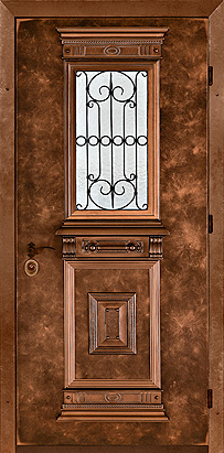 Металлическая эксклюзивная дверь EX-1254, цена 73 000  руб.