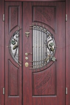 Входная эксклюзивная дверь с порошковым напылением EX-1258, цена 101 500  руб.