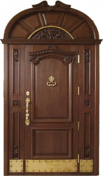 Входная эксклюзивная дверь с массивом EX-1267, цена 108 700  руб.