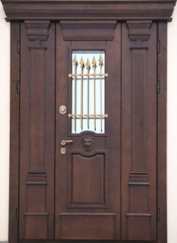 Входная эксклюзивная дверь с массивом EX-1270, цена 139 000  руб.