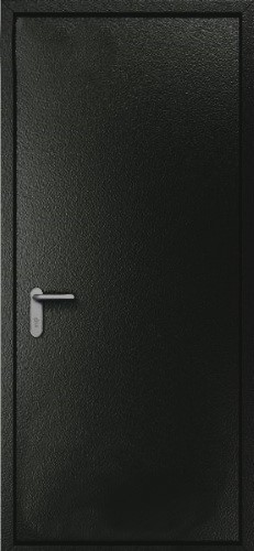 Металлическая однопольная дверь OP-1520 простой окрас и порошковое напыление, цена 17 000  руб.