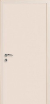 Однопольная металлическая дверь c простым окрасом и порошковым напылением OP-1526, цена 17 000  руб.
