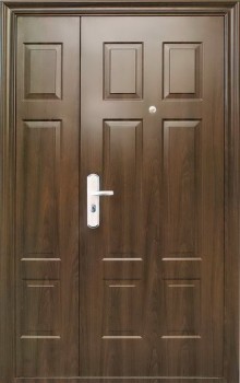 Металлическая дверь для коттеджа с МДФ KJ-1283, цена 28 259  руб.