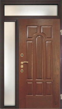 Металлическая дверь для коттеджа KJ-1292 МДФ, цена 36 190  руб.