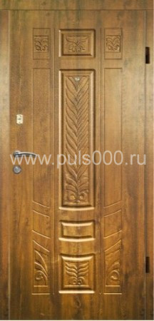 Металлическая дверь в коттедж KJ-1296 массив, цена 26 719  руб.