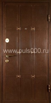 Входная дверь с шумоизоляцией c порошковым напылением и МДФ SH-1037