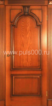 Стальная дверь с шумоизоляцией c массивом дерева SH-1058