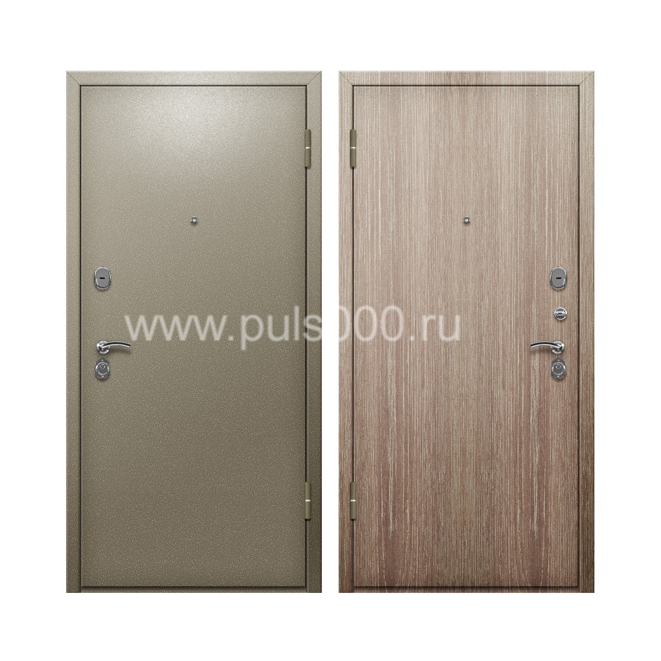 Входная дверь с порошковым напылением + ламинат PR-70, цена 20 000  руб.