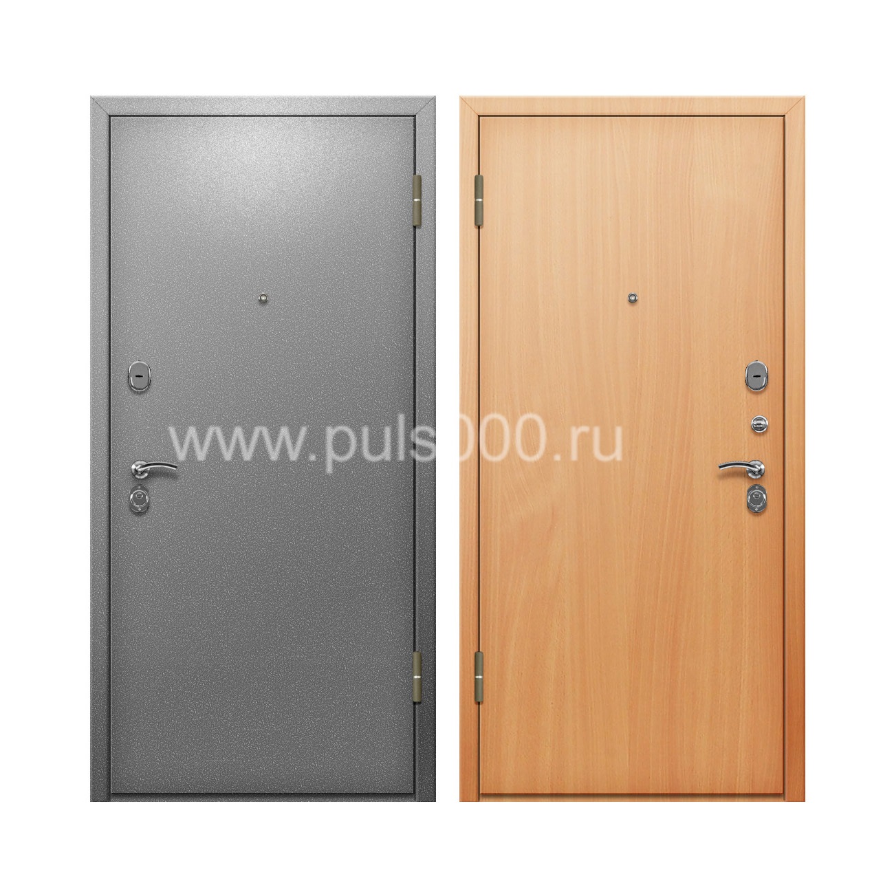 Входная дверь с порошковым напылением + ламинат PR-73, цена 20 000  руб.