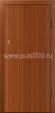 Стальная дверь с тёмным МДФ и ламинатом MDF-612, цена 25 000  руб.