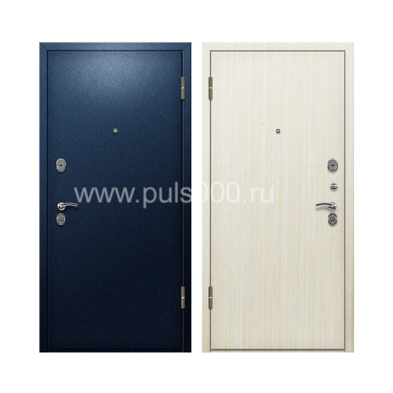 Входная дверь порошок снаружи + ламинат внутри PR-86, цена 20 000  руб.