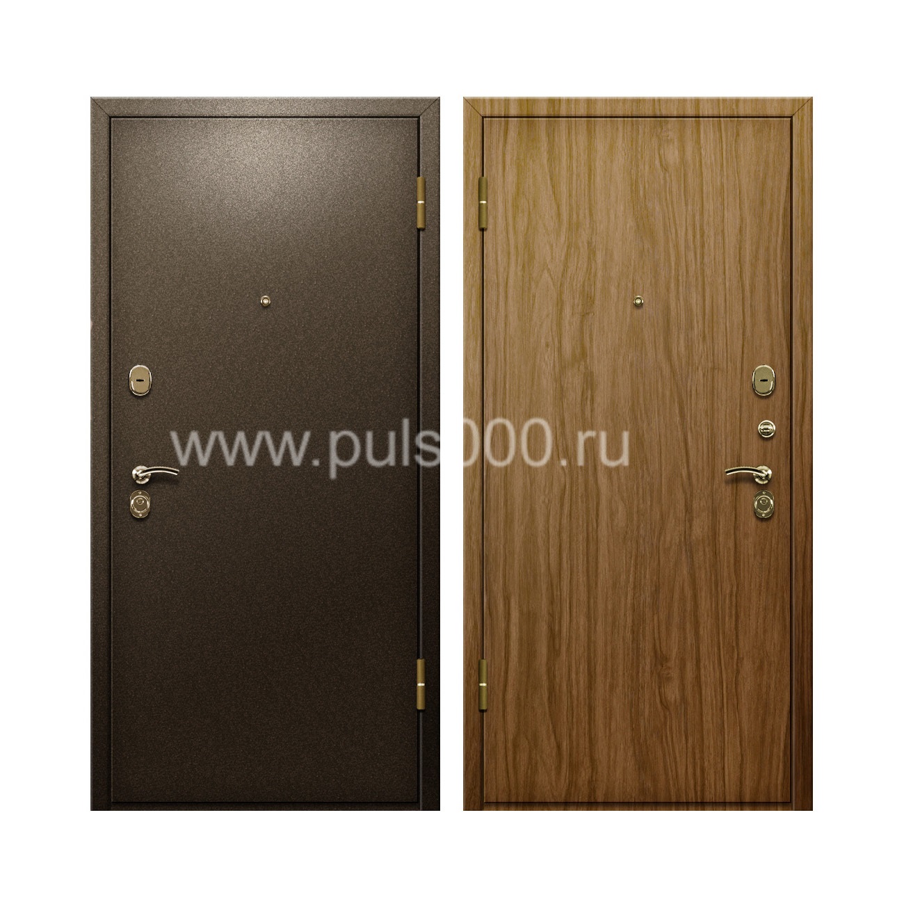 Порошковая темная дверь с ламинатом PR-95, цена 23 000  руб.
