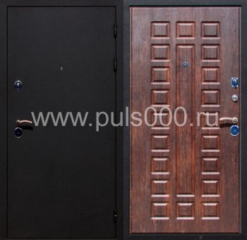Входная дверь с шумоизоляцией SH-1071 с порошковым напылением и МДФ