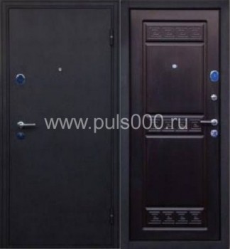 Металлическая дверь с шумоизоляцией SH-1084 с порошковым напылением и МДФ