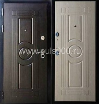 Металлическая дверь с шумоизоляцией SH-1089 с МДФ с двух сторон