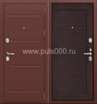 Железная дверь с шумоизоляцией SH-1091 с порошковым напылением и МДФ, цена 18 090  руб.
