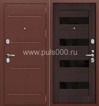Железная дверь с шумоизоляцией SH-1093 с порошковым напылением и МДФ, цена 18 090  руб.