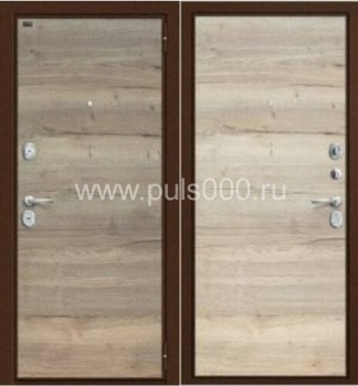 Стальная дверь с шумоизоляцией SH-1095 с МДФ с двух сторон
