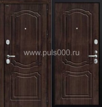 Стальная дверь с шумоизоляцией SH-1097 с МДФ с двух сторон