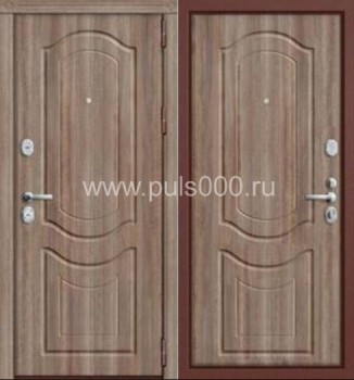 Стальная дверь с шумоизоляцией SH-1098 с МДФ с двух сторон