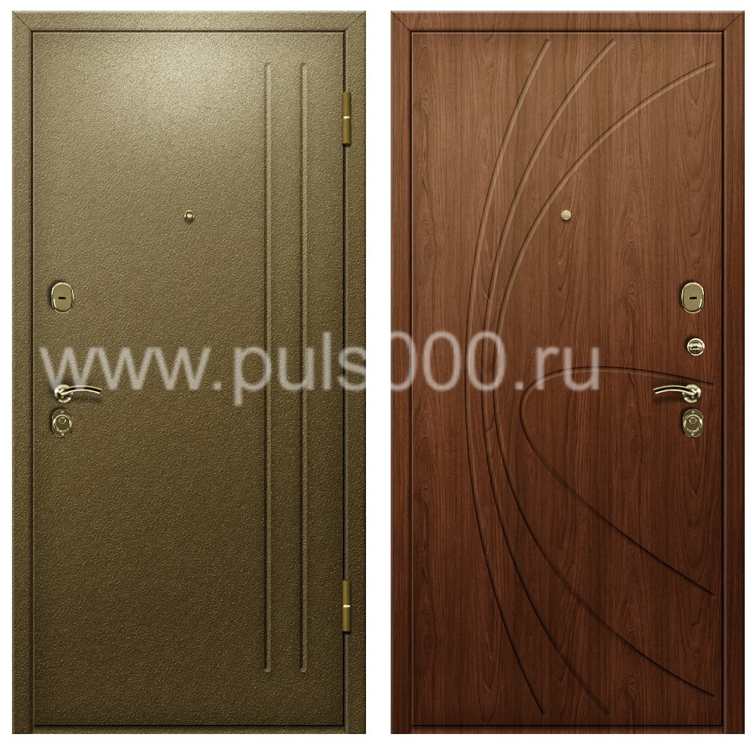 Металлическая наружная дверь для загородного дома PR-948