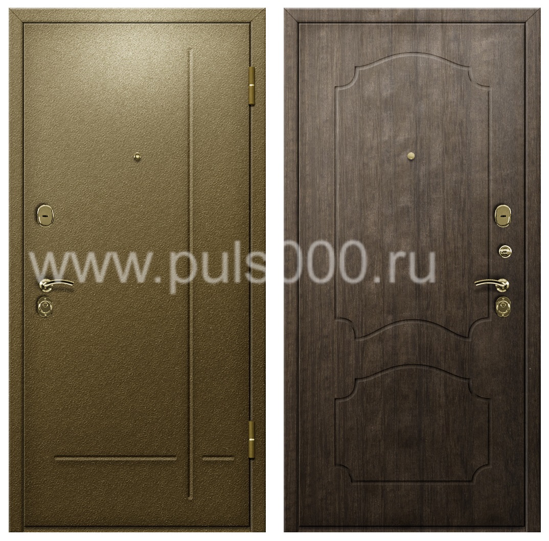 Металлическая наружная дверь в коттедж PR-940
