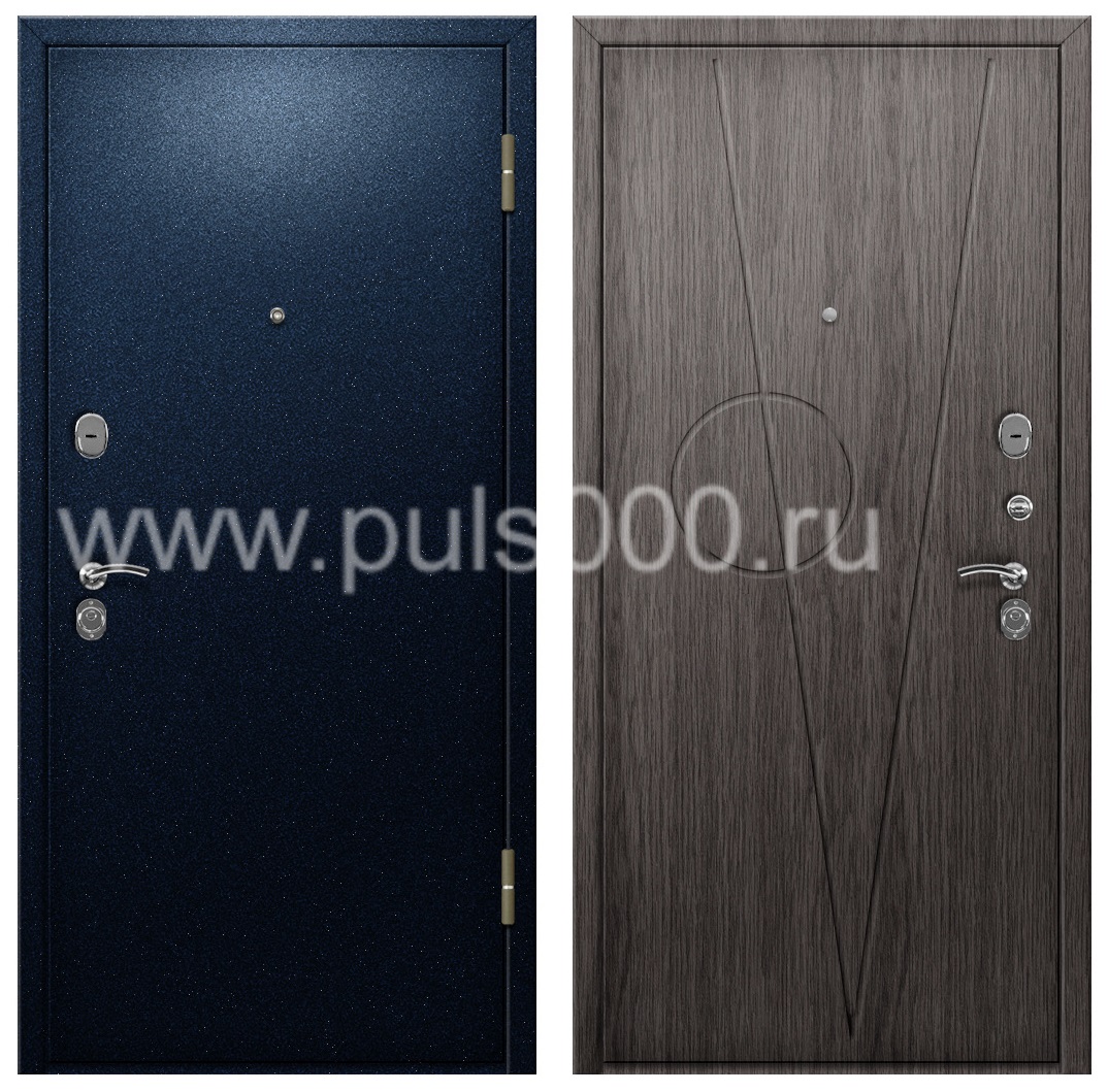 Уличная коттеджная дверь с порошковым покрытием и МДФ PR-892, цена 26 000  руб.