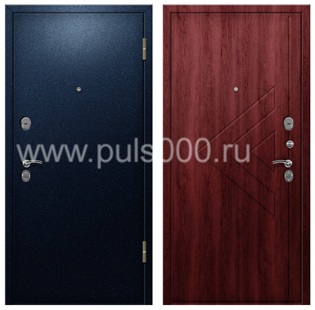Дверь в квартиру входная с порошковым напылением и утеплителем PR-882
