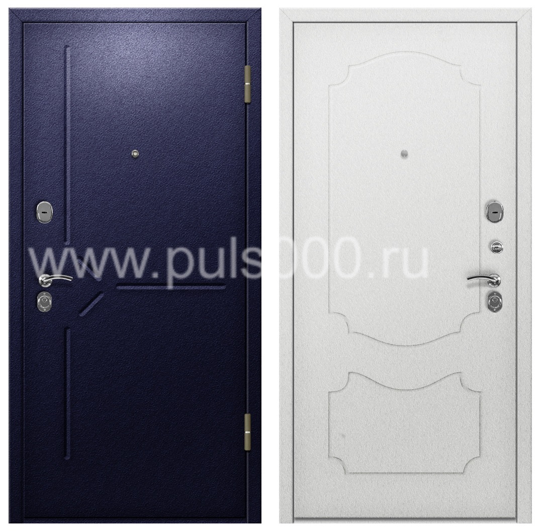 Уличная дверь светлого окраса для загородного дома PR-875, цена 26 000  руб.