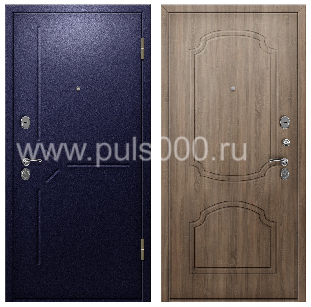 Металлическая квартирная дверь с шумоизоляцией PR-870