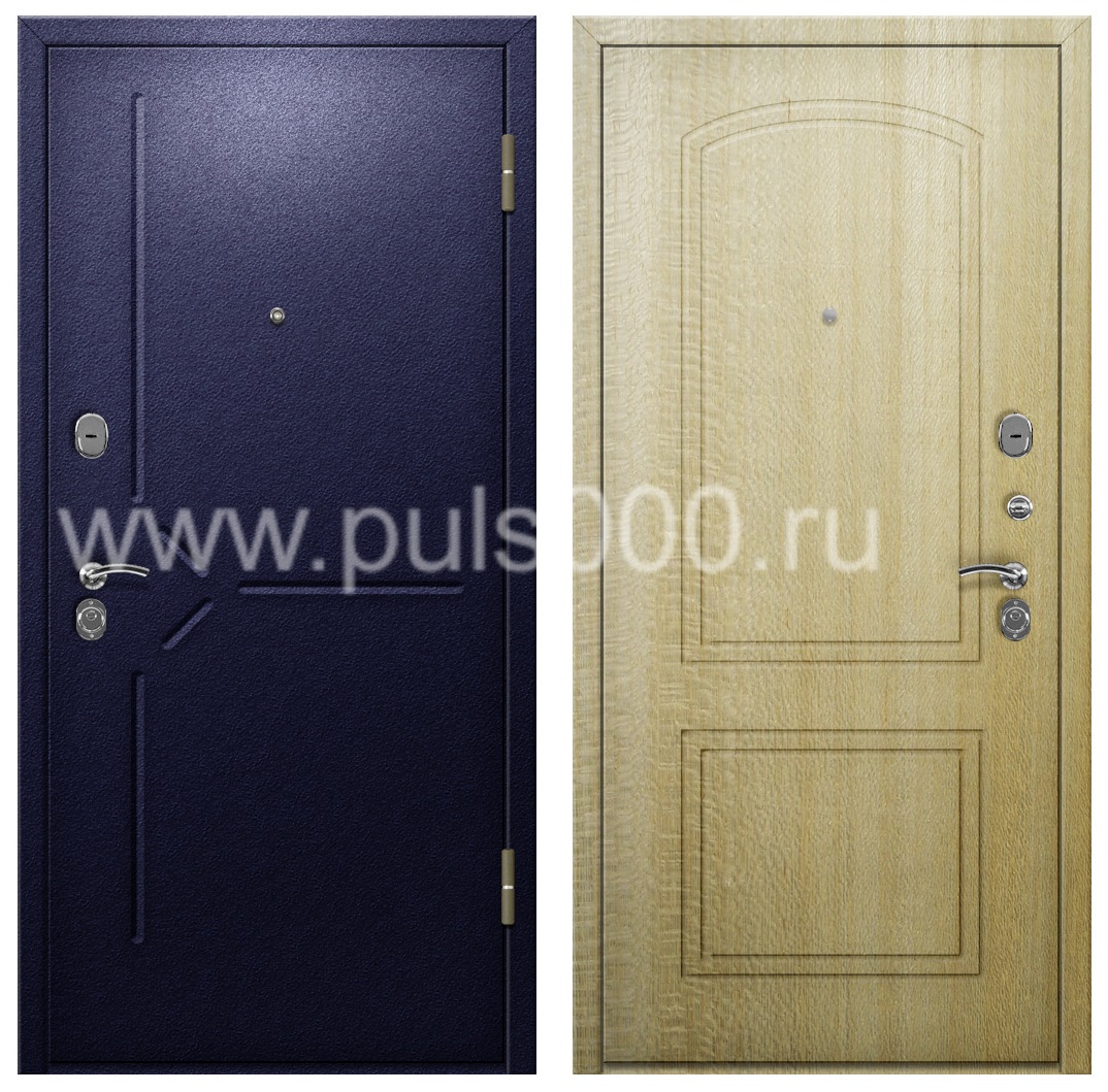 Дверь в квартиру входная с утеплителем и порошковым окрасом PR-868