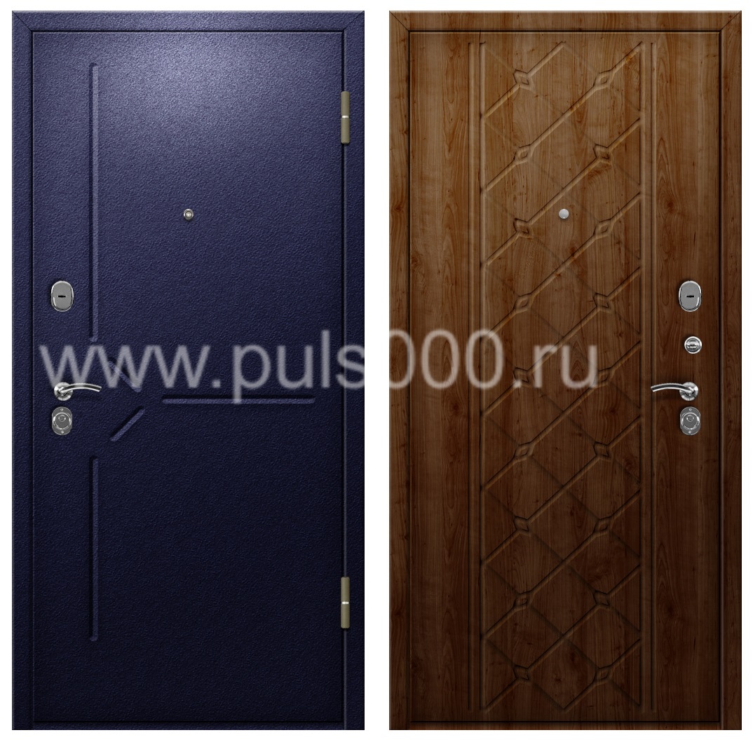 Дверь в квартиру металлическая с утеплителем и напылением PR-865