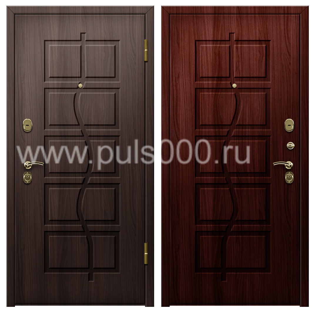 Входная дверь с виноритом и шумоизоляцией в квартиру PR-1027