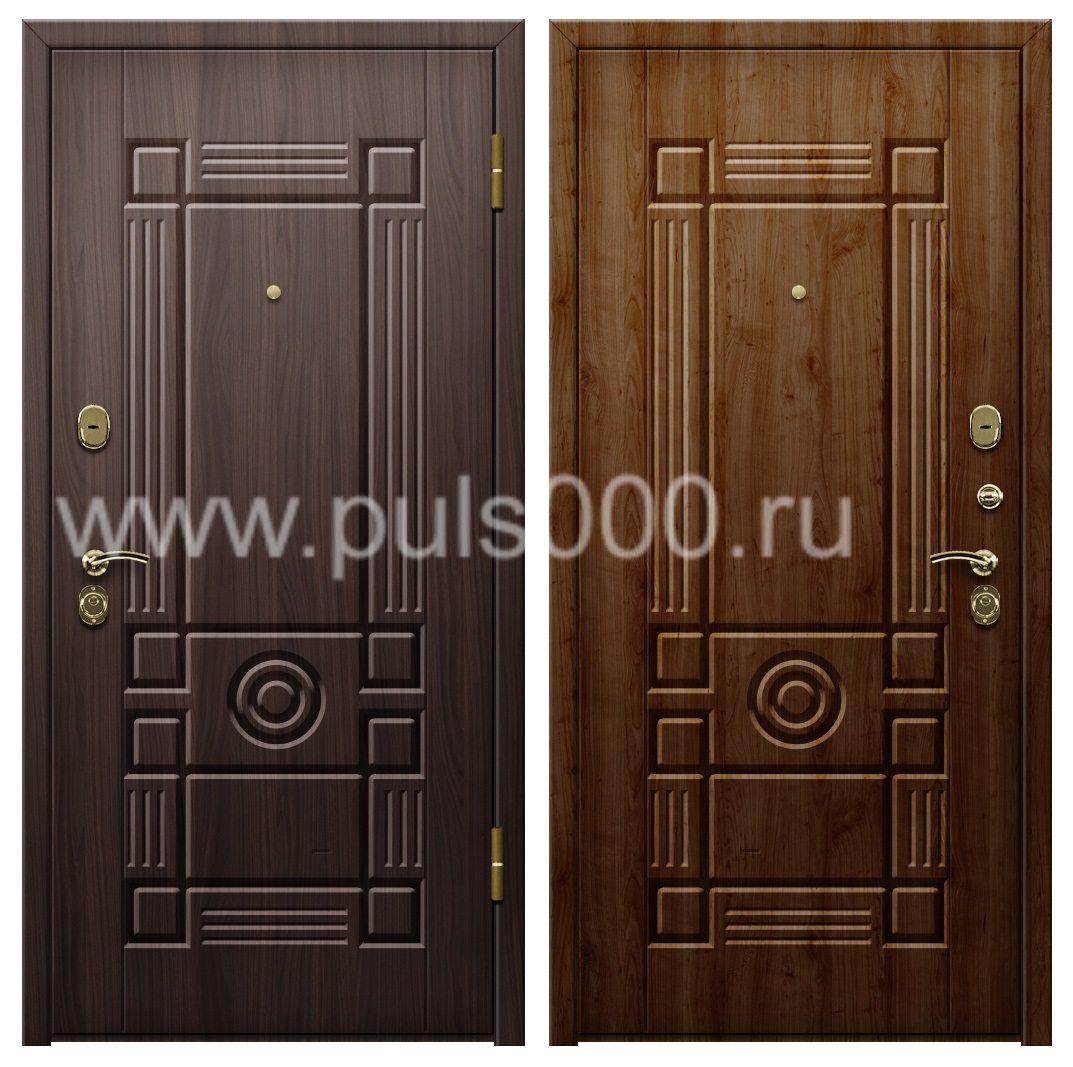 Металлическая квартирная дверь с шумоизоляцией PR-1019