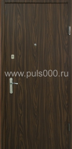 Входная дверь с МДФ и тёмным ламинатом MDF-120, цена 25 000  руб.