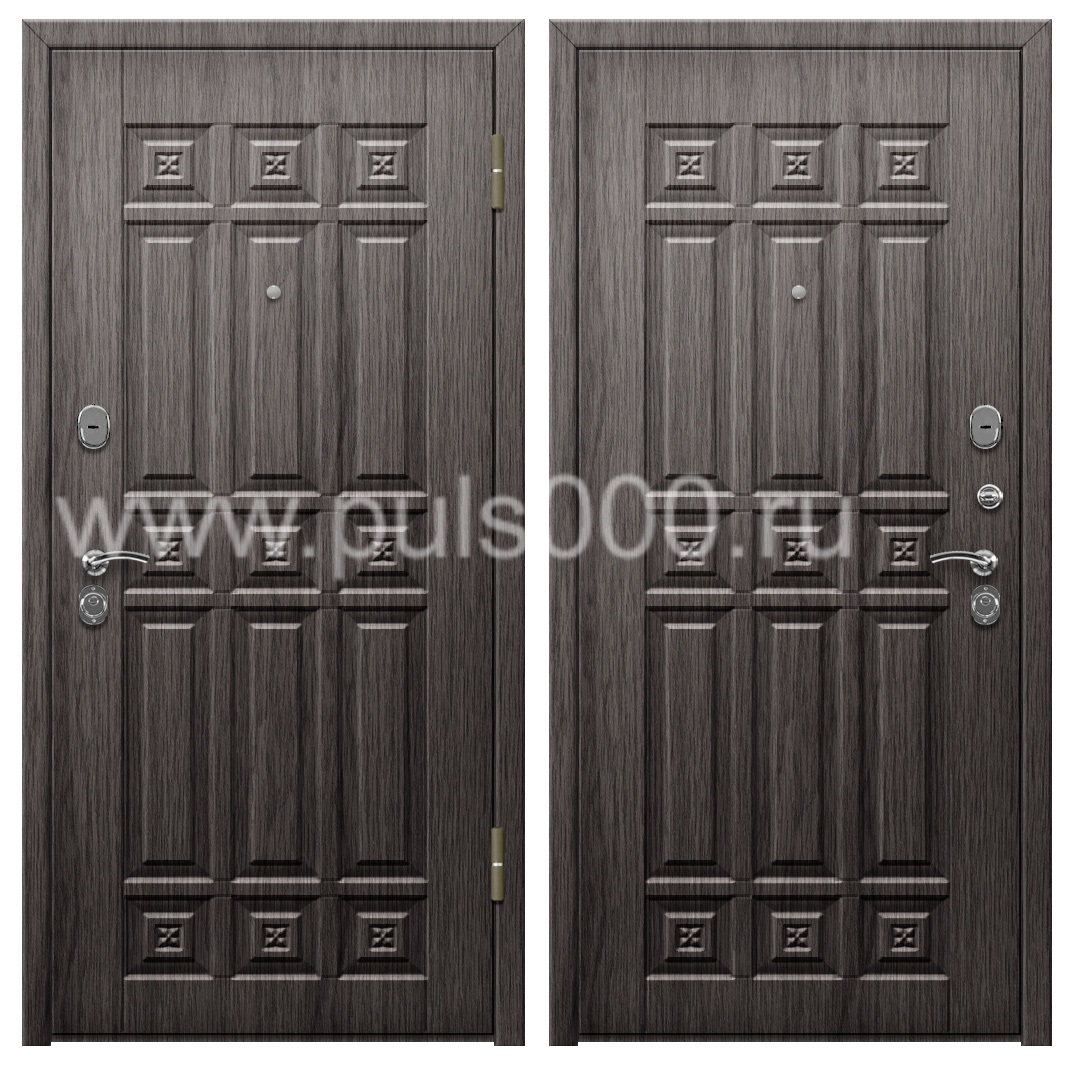 Наружная коттеджная дверь с виноритом PR-1011