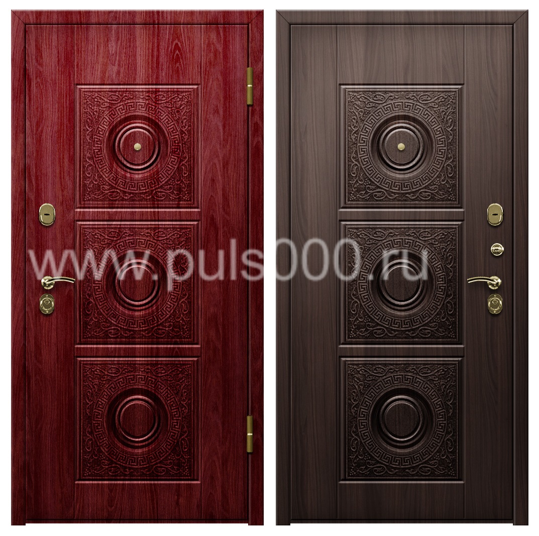 Темная утепленная дверь PR-1000, цена 32 000  руб.